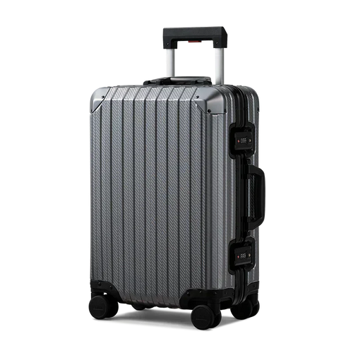 Treva Suitcase Aluminum Gray